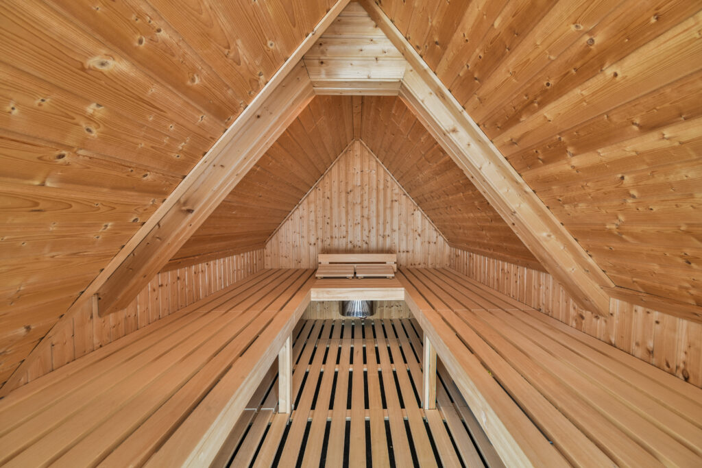 Professional Premium Sauna Assembly for high-end sauna installations